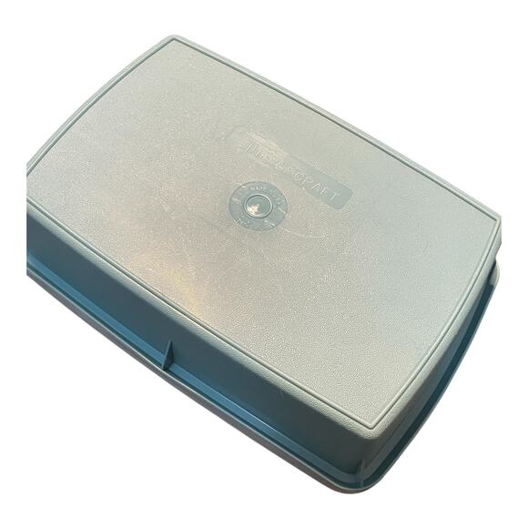 Tupperware Tuppercraft 767 Divided Stow-N-Go Sewing Crafts Tackle Box Vintage - Picture 2 of 11